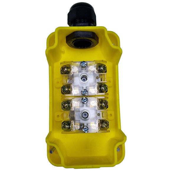 Yellow Tail Lift Control Box - Two Way (Gland at Top) – Nationwide