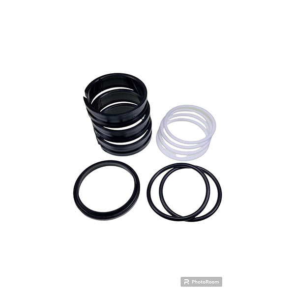 MBB Seal Kit featuring various black and white rings designed for MBB lifts. Suitable for commercial trailer parts, as sold by Nationwide Trailer Parts Ltd.