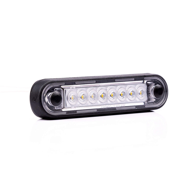 8 LED Long Marker Light - Range of Colours & Lens