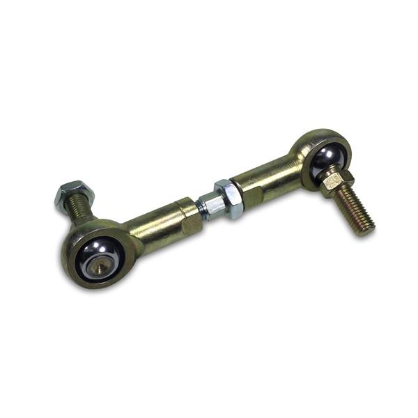 Tie Rod for Ricon S-Series Lifts, featuring a metal ball joint with nut and bolt, essential for platform adjustment in trailer lifts.