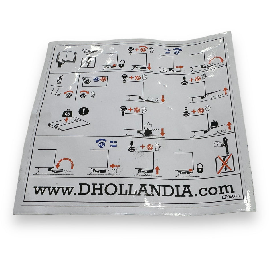 Dhollandia Safety Sticker SM EF0501.L