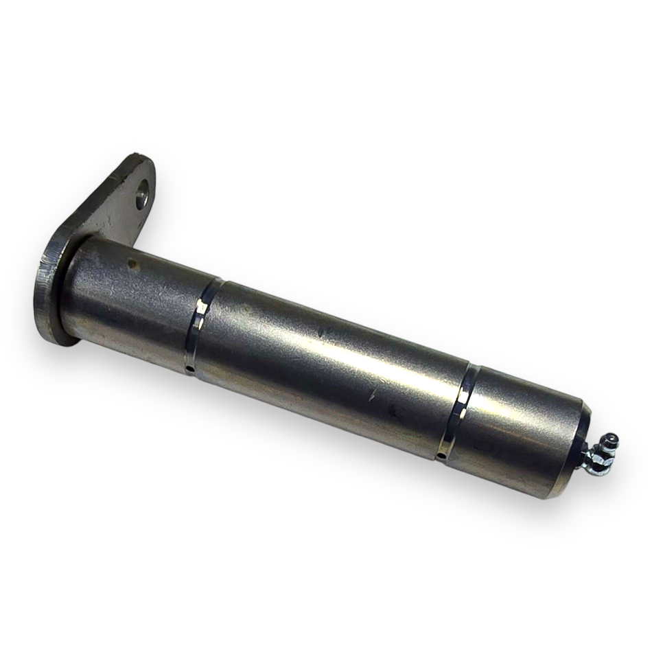 Pin 35x185mm - 50cc metal cylinder with screws, designed for Dhollandia tail lifts, showcasing essential fastener details for large commercial trailers.