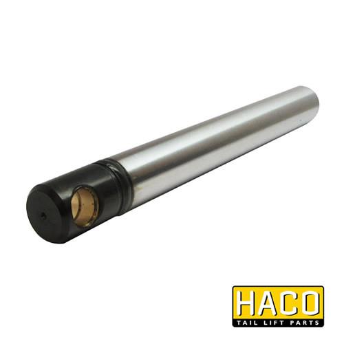 Piston Rod HACO to Suit Bar Cargolift 101120067, induction hardened steel cylinder with black cap, designed for cylinder 1019563H.