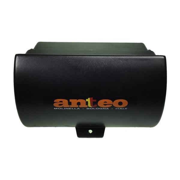 Control Box Casing - Complete for Anteo Tail Lifts, featuring a sleek design with orange text on a black surface, ideal for commercial trailers.