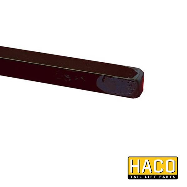 Torsion Bar 1/2 (Blue) HACO for Ratcliff 4464-035-4, featuring a black rectangular design with a distinctive end spot.