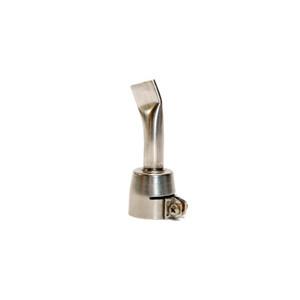 20mm Flat Welding Nozzle, a metal household hardware item, features a push fit design with an adjustable screw for welding guns.