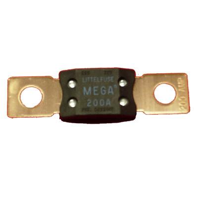 Mega Fuse - 200 amp, close-up view, designed for Ratcliff Palfinger Tail Lifts, highlighting essential components for commercial trailer applications.