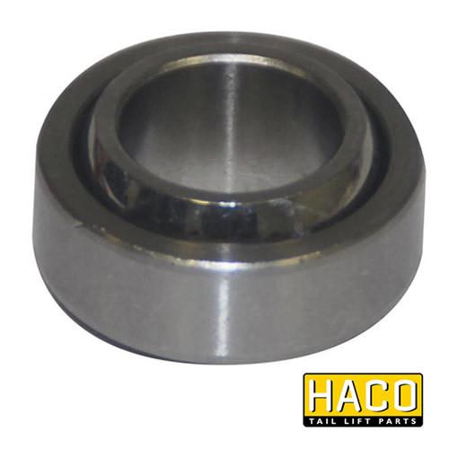 17mm GE-bearing HACO for Bar Cargolift Tail Lift, shown as a close-up of a metal bearing, ideal for large commercial trailer parts.