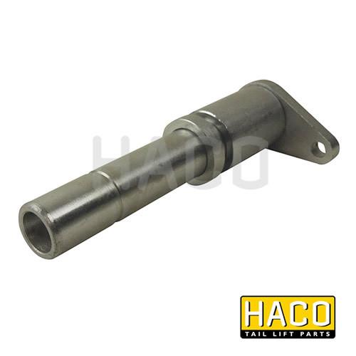 Pin Ø25 Length=164mm HACO for Zepro 32860, a metal cylinder with screw, suitable for commercial trailer hardware, sold by Nationwide Trailer Parts Ltd.