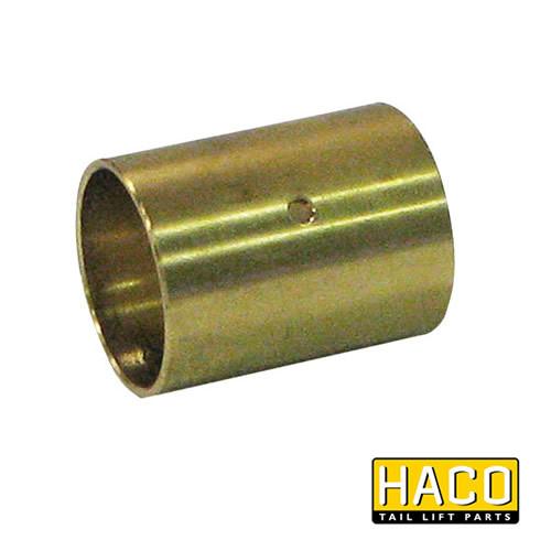 Bearing bronze HACO, compatible with Bar Cargolift Tail Lift parts 101125935, shown as a close-up of a metal cylinder. Dimensions: A=35mm, B=39mm, C=50mm.