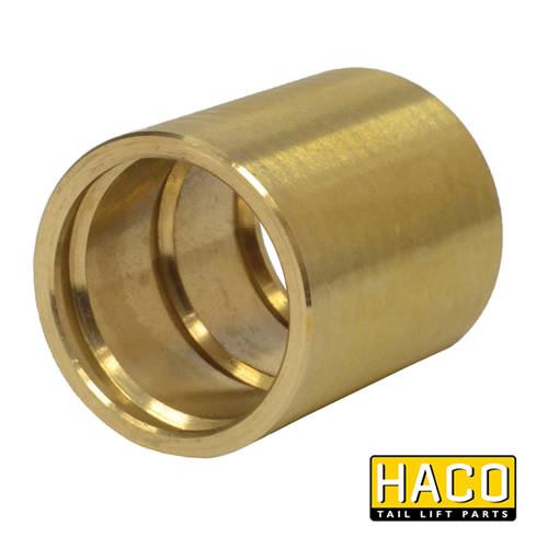 Bearing bronze HACO cylinder for Bar Cargolift Tail Lift, interchangeable with parts 101125932 & 01.125932, dimensions A=35mm, B=42mm, C=50mm.