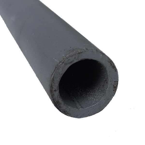 Close-up of a Guide Tube Small, a cylindrical component for torsion bar systems, measuring 19x2.6x3000mm, available at Nationwide Trailer Parts Ltd.