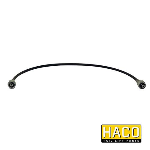 500mm Hose HACO with metal connectors, designed for Bar Cargo101109419, offering reliable performance for large commercial trailers and vehicles.