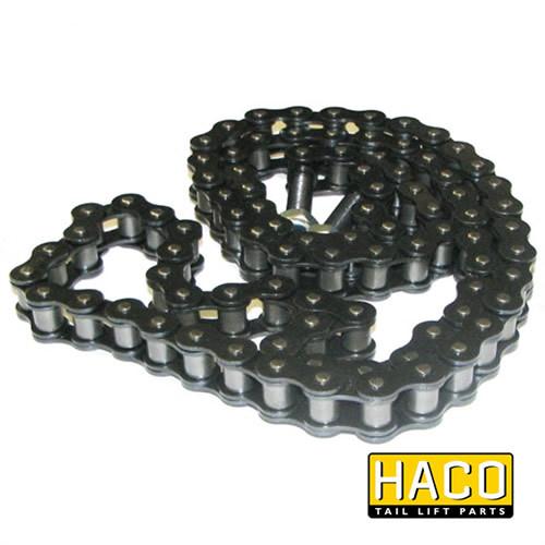 Chain 1700mm HACO to Suit Zepro 32630, close-up of metal chain suitable for large commercial vehicles, emphasizing durable construction for trailer parts.