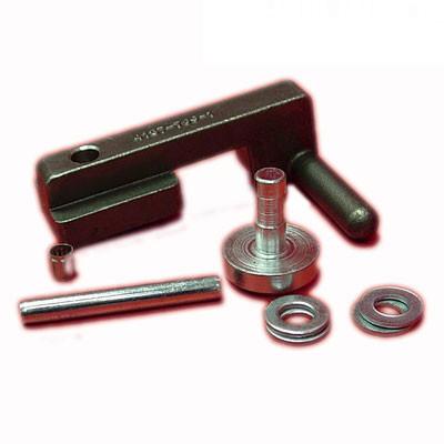 Close-up of RQ1008 Anti Tilt Latch Kit for Ratcliff Palfinger Tail Lifts, showcasing metal components designed for household hardware use.