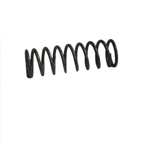 Compression spring 15Dia x45 Lg, black metal coil, designed for Ratcliff Palfinger tail lifts. Suitable for large commercial trailers and vehicles.