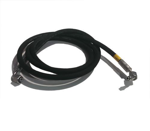 Hyd Hose Ass M14x1.5 Din 2000Lg(HTU) with connectors for Ratcliff Palfinger Tail Lifts, essential for commercial vehicle maintenance.