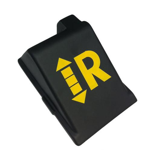 Ratcliff Power Pack Lid SVP >2010 for RUL power packs, featuring distinctive yellow markings, designed for side exit hoses on Ratcliff Palfinger tail lifts.