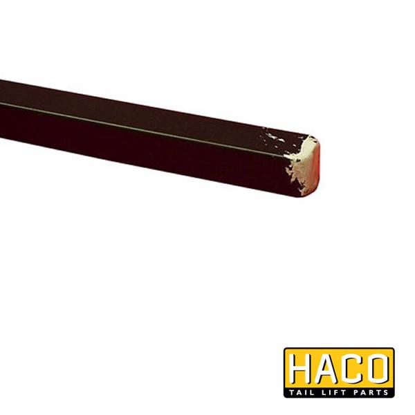 Torsion Bar 7/16 (White) HACO, 2050mm long, compatible with Ratcliff part 5562, designed for commercial trailer tail lifts.