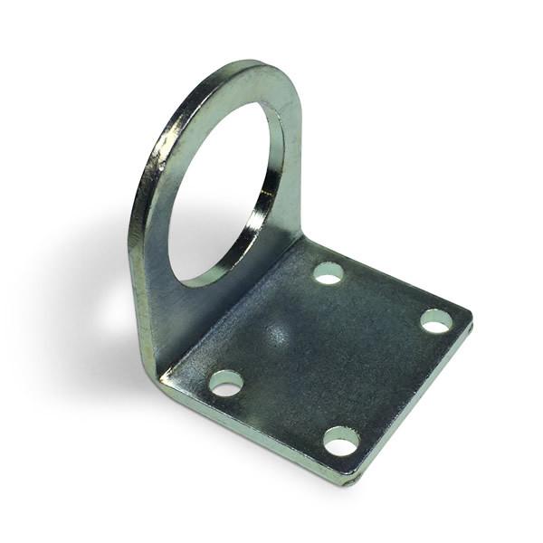 Holder for Top Adaptor for 27mm Curtain Poles, featuring a metal bracket with holes, designed for secure curtain pole installation.