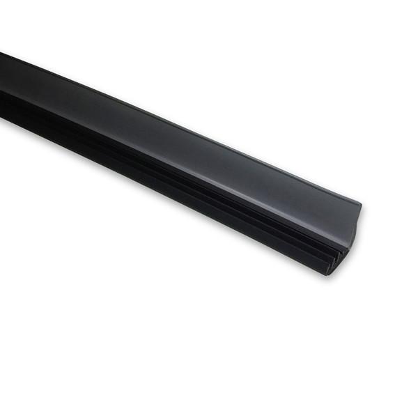 Side Seal for Whiting Shutter Doors, a black rectangular tool, designed for commercial trailers, 2440mm length, from Nationwide Trailer Parts Ltd.