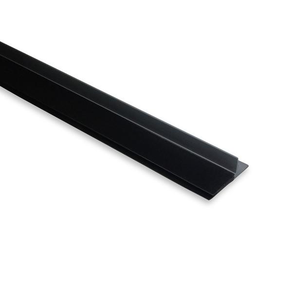 Henderson Mobile Dry Freight Top Seal, a black metal tool for mobile doors, 2440mm long, ideal for large commercial vehicles.