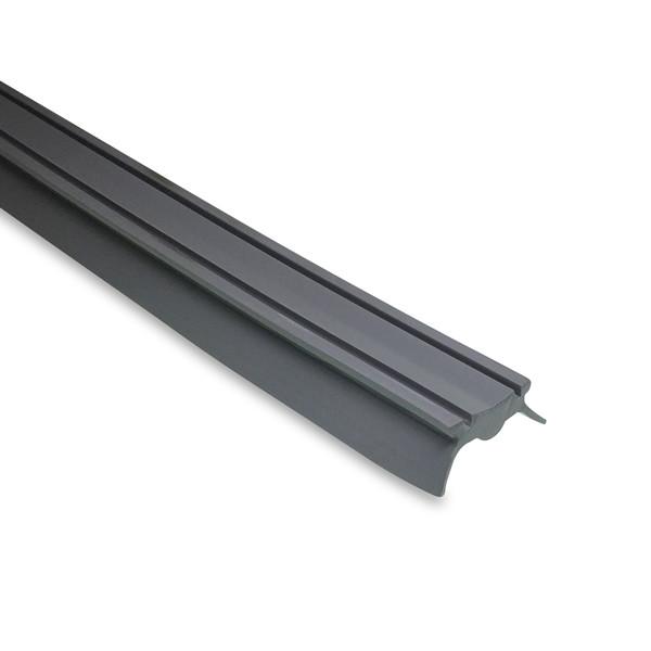 Close-up of Dry Freight Bottom Seal for Whiting Shutter Doors, 2440mm length, showcasing metal profile and beam details for large commercial trailers.