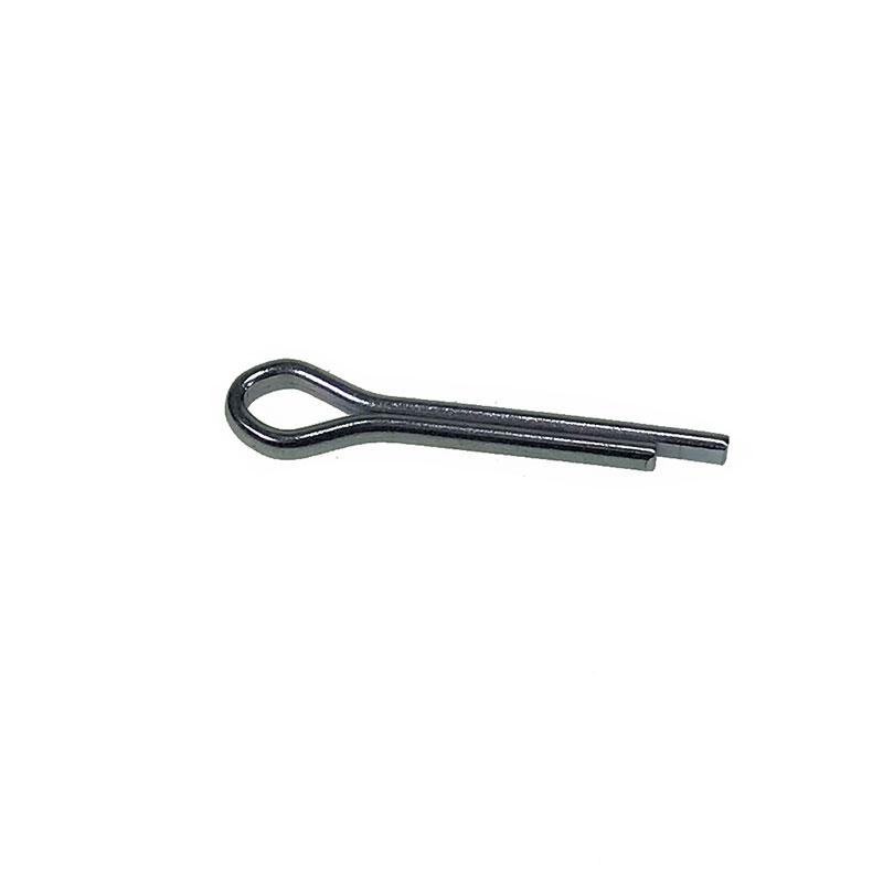 Close-up of a metal split pin designed for clevis pin 5/16 X 12, suitable for Whiting Shutter Doors.