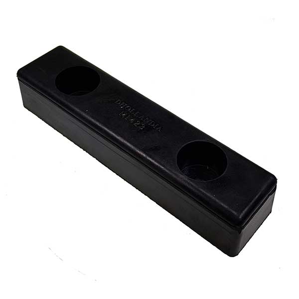 Rubber block 200x48x35