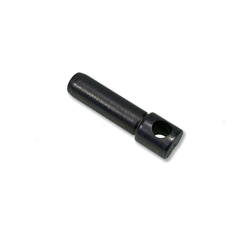 Hinge Pin ø12 x 55mm for Dhollandia Tail Lifts, black metal with a central hole, suitable for large commercial trailer applications.