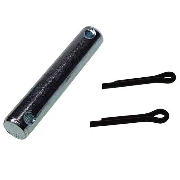 Chain Pin for Dhollandia chain anchors, featuring a metal cylinder with two black pins, suitable for trailer parts and load restraint applications.