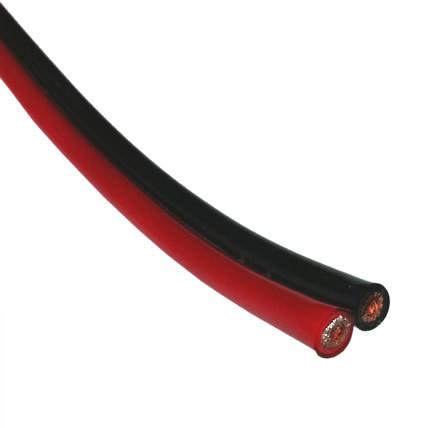 Close-up of the 35mm Twin Flex Battery Cable, ideal for motorized vehicles and battery equipment, sold per metre with flexible copper conductors and transparent sheath.