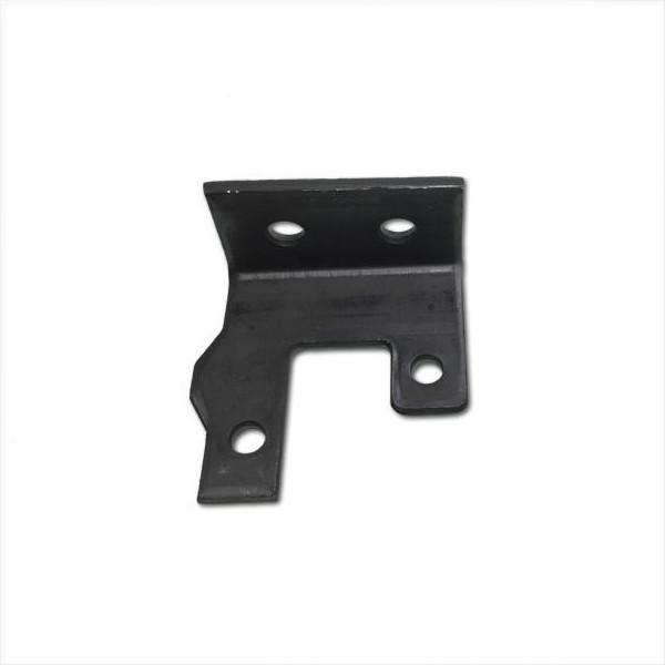 Centre Counterbalance Bracket for Whiting Shutter Doors, featuring a black metal piece with holes, designed for dry freight spring balancer applications.