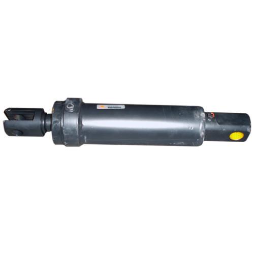 Lift Cylinder for Dhollandia Tail Lifts, depicted as a grey metal cylinder with a yellow center, designed for large commercial trailers.