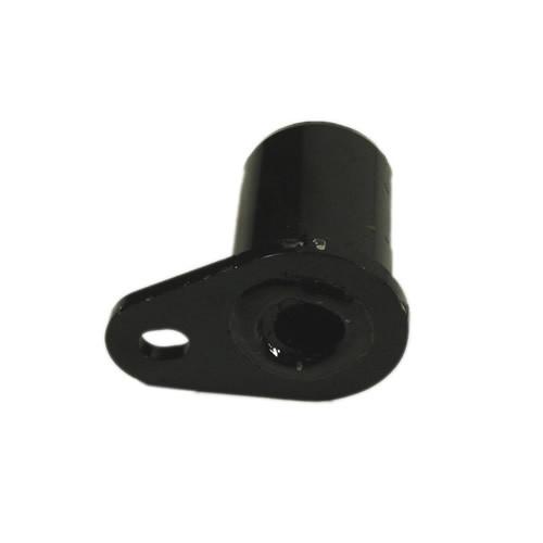 Pin ø40x55mm - 35cc for Dhollandia Tail Lifts, a black metal cylinder with a hole, essential for trailer lift mechanisms.