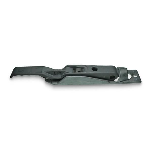 Thiriet Handle & Retainer, a black metal tool with a handle, ideal for commercial trailers, available at Nationwide Trailer Parts Ltd.