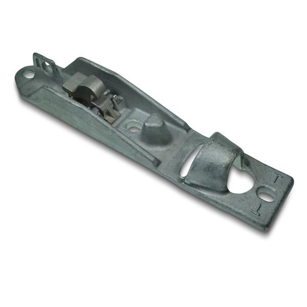 Close-up of Thiriet Retainer, a metal tool piece for commercial trailer parts, available at Nationwide Trailer Parts Ltd.