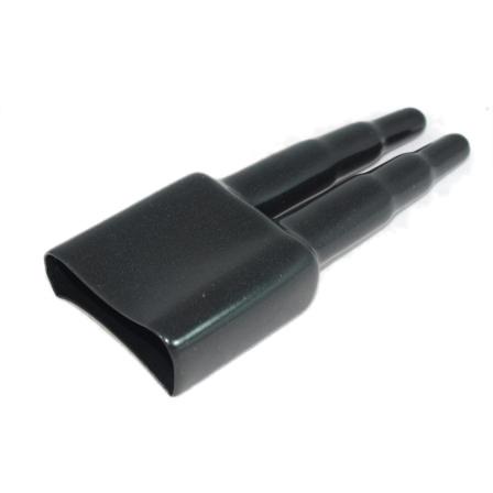 Anderson Plug SB175amp Rubber Boot Cable Entry Cover, featuring a black plastic plug with attached wires, designed for secure connections in commercial trailer applications.