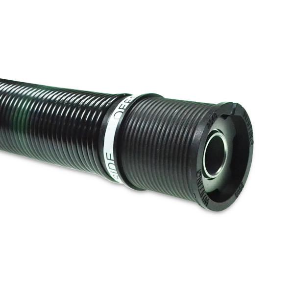 OFFSIDE - Dry Freight Door Spring for Whiting Shutter Doors, shown as a black tube with a white label, essential for trailer maintenance.