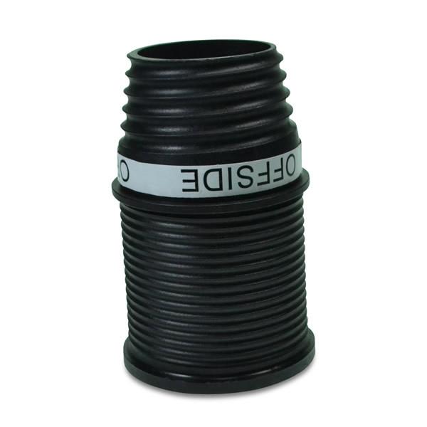 Offside Cable Drum for Whiting Shutter Doors, featuring a black hose with a visible white label, suitable for large commercial vehicle applications.