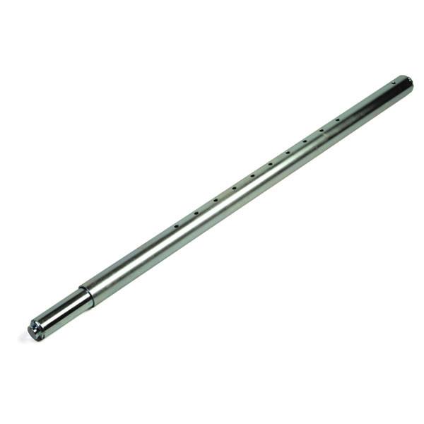 Round Steel Shoring Bar with adjustable length, featuring holes for split pin adjustment; visible spring-loaded ends for vehicle load restraint.